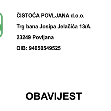 OBAVIJEST